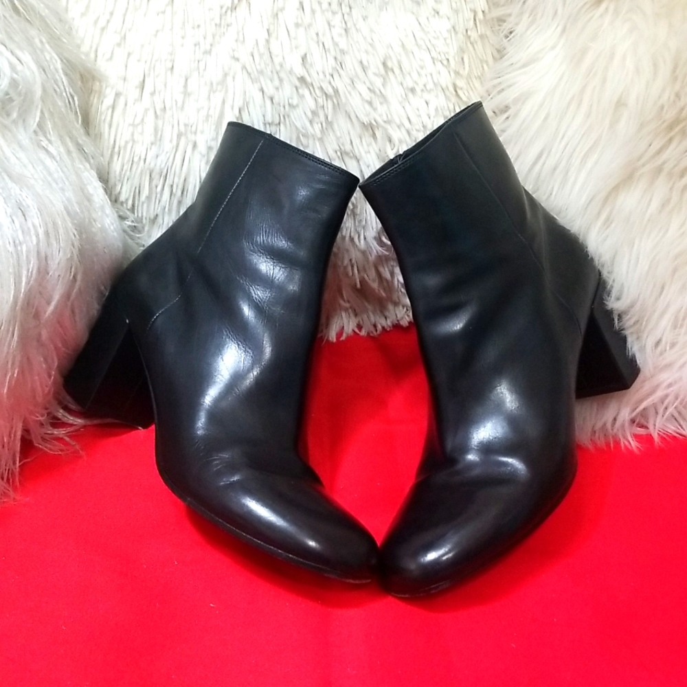Vince Black Ankle Boots